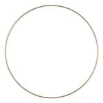HobbyArts Metalring, Guld 25 cm