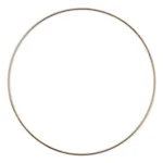 HobbyArts Metalring, Guld 20 cm