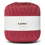 LindeHobby Lurex 13 Lyserød