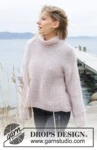 243-16 Dandelion Wish Sweater by DROPS Design