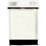 Passepartoutkort med kuvert, rektangulær