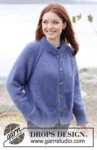 245-35 Moonlit Ocean Cardigan by DROPS Design