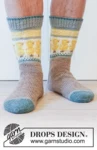 Dancing Chicken Socks by DROPS Design