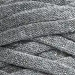 Hoooked Ribbon XL Lurex 64 Silver Glitter