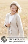 248-4 Gentle Wind Cardigan by DROPS Design