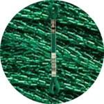 DMC Mouliné Light Effects E699 Metallisk sukkerfrugt