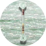 DMC Mouliné Light Effects E966 Perlemorsblød grøn