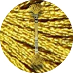 DMC Mouliné Light Effects E3852 Metallisk glimmer