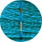 DMC Mouliné Spécial 25, Blå/Lilla nuancer 3844