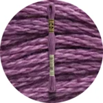 DMC Mouliné Spécial 25, Blå/Lilla nuancer 3835