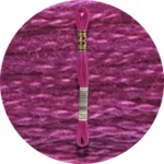 DMC Mouliné Spécial 25, Blå/Lilla nuancer 0718