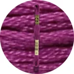 DMC Mouliné Spécial 25, Blå/Lilla nuancer 0034