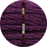 DMC Mouliné Spécial 25, Blå/Lilla nuancer 0154