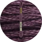 DMC Mouliné Spécial 25, Blå/Lilla nuancer 3740