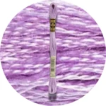 DMC Mouliné Spécial 25, Blå/Lilla nuancer 0554