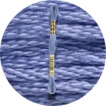 DMC Mouliné Spécial 25, Blå/Lilla nuancer 0156