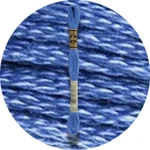 DMC Mouliné Spécial 25, Blå/Lilla nuancer 3838