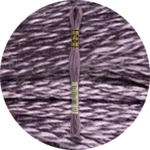 DMC Mouliné Spécial 25, Blå/Lilla nuancer 3041