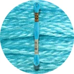 DMC Mouliné Spécial 25, Blå/Lilla nuancer 3846