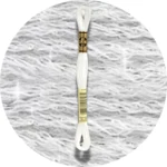 Mouliné Spécial 25 Neutral Blanc