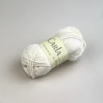 Permin Carla 19 Rå hvid