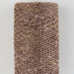 Tussah Tweed sp38 Brun-rosen-mix