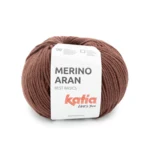 Katia Merino Aran 110 Rødbrun