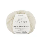 Katia Concept Merino Sport 001 Hvid