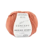 Katia Concept Merino Sport 062 Lakserosa