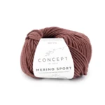Katia Concept Merino Sport 072 Rødbrun
