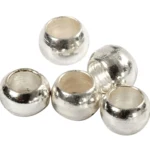 Wireklemmer Ø2 mm, 100 stk. forsølvet