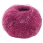 Lana Grossa Natural Superkid Tweed  628 Fuchsia