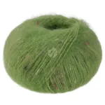 Lana Grossa Natural Superkid Tweed 633 Æblegrøn