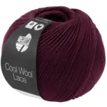 Lana Grossa Cool Wool Lace 59 Bourgogne