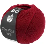 Lana Grossa Cool Wool Lace 61 Vinrød