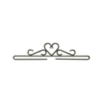 Permin Broderibeslag Bright Iron 16  cm