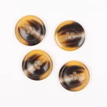 DROPS Imiteret Horn (Karamel), Knap, 23 mm (nr. 710)