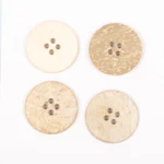 DROPS Bleget Kokosnød, Knap, 25 mm (nr. 804)