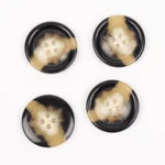 DROPS Imiteret Horn (Mokka), Knap, 25 mm (nr. 714)