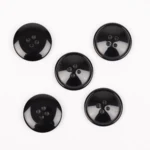 DROPS Imiteret Horn (Sort), Knap, 20 mm (nr. 717)