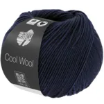 Lana Grossa Cool Wool Mélange 1494 Midnatsblå meleret