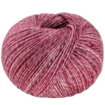 Lana Grossa Vintage Socks 1009 Gammelrosa/Geraniumrød/Bourdeaux meleret