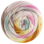 Meilenweit 100 Dusk 6206 Jade/Gulgrøn/Ecru/Gul/Karamel/Nougat/Rosa