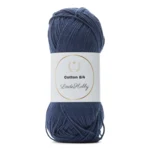 LindeHobby Cotton 8/4 008 Blu Bimbo