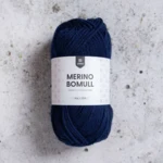 Järbo Merino Bomull 08 Blue depths