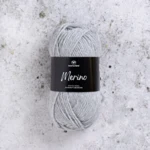 Svarta Fåret Merino 23 Uberørt grå