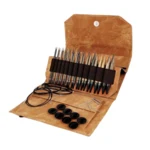 LYKKE Udskiftelige Rundpindesæt Umber, Tan, 13 cm