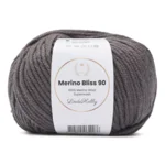 LindeHobby Merino Bliss 90 07 Kulgrå