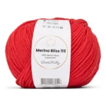 LindeHobby Merino Bliss 115 19 Mørkerød
