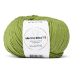 LindeHobby Merino Bliss 115 26 Forårsgrøn
